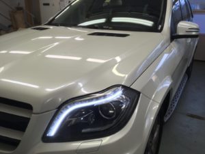 Polepy na auto realizace - Mercedes SUV Celopolep